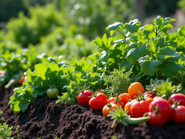 Potager biologique permaculture